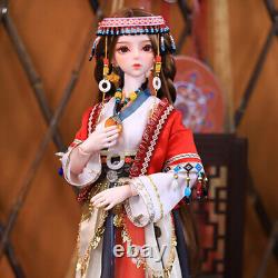 1/3 BJD Doll Toy Dress up Handmade Fashion Outfits 62cm Girl Doll Full Set Gift