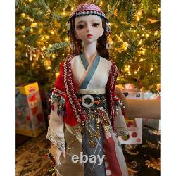 1/3 BJD Doll Toy Dress up Handmade Fashion Outfits 62cm Girl Doll Full Set Gift