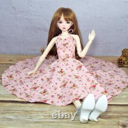 1/3 BJD Doll Toy Elegant 22 inch Girl Doll + Long Dress Full Set Same as Picture
