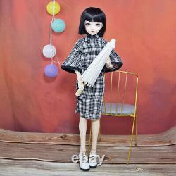 1/3 BJD Doll Toy Elegant Girl Doll with Cheongsam Shoes Full Set Makeup Finished