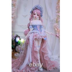 1/3 BJD Doll Toy Full Set 22 inch Female Doll + Removable Outfits Upgrade Makeup