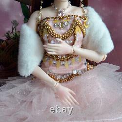1/3 BJD Doll Toy Full Set including 24 Doll Female Body Face Makeup Dress Shoes
