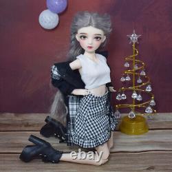 1/3 BJD Doll Toy Full Set including 24inch Girl Doll and Doll Clothes Shoes Wigs