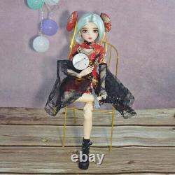 1/3 BJD Doll Toy Full Set including Doll and Doll Clothes Shoes Wigs Headwear