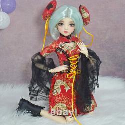 1/3 BJD Doll Toy Full Set including Doll and Doll Clothes Shoes Wigs Headwear