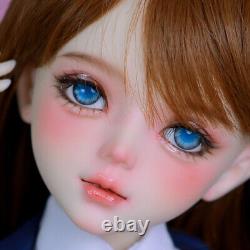 1/3 BJD Doll Toy Mechanical Joint Doll Body with Clothes Dress Shoes Full Set