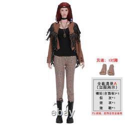 1/3 BJD Doll Women Female Girl Toys Resin Eyes+Red Hair+Clothes+Face Up FULL SET