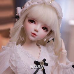 1/3 BJD Doll with Clothes Shoe Wig Makeup Full Set Handmade 22inch Girl Doll Toy