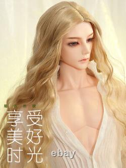 1/3 BJD Uncle Handsome Man Male Resin Movable Jointed Body Eyes Face Up DIY Toys