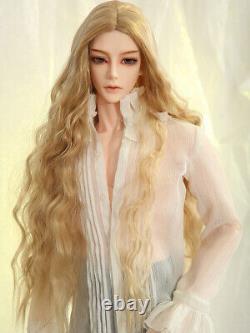 1/3 BJD Uncle Handsome Man Male Resin Movable Jointed Body Eyes Face Up DIY Toys