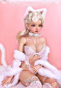 1/3 Catwoman Handmade BJD Doll Female Resin Movable Joints Eyes Hair Girls Toys