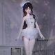 1/3 Resin Bjd Doll Joint Dolls Women Girl Full Set Handmade White Dress Gift Toy