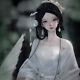 1/3 Resin Bjd Doll Joint Dolls Women Girl White Snake Chinese Style Full Set Toy