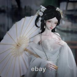 1/3 Resin BJD Doll Joint Dolls Women Girl White Snake Chinese Style Full Set Toy