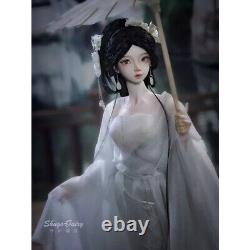 1/3 Resin BJD Doll Joint Dolls Women Girl White Snake Chinese Style Full Set Toy