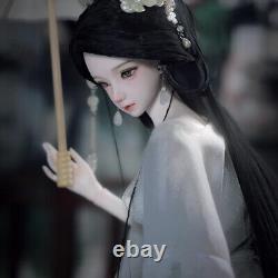 1/3 Resin BJD Doll Joint Dolls Women Girl White Snake Chinese Style Full Set Toy