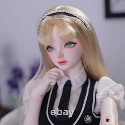 1/3 Resin BJD SD Ball Jointed Dolls Girl Full Set Clothes Face Makeup Eyes Toy