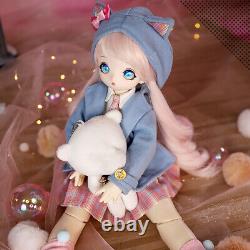 1/4 BJD Doll 16 Dolls Toy for Kids with Full Set Clothes Shoes Changeable Eyes
