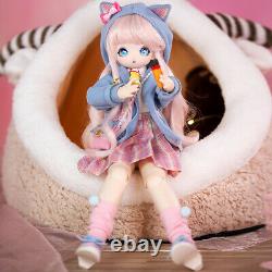 1/4 BJD Doll 16 Dolls with Full Set Clothes Shoes Changeable Eyes Lifelike Toy