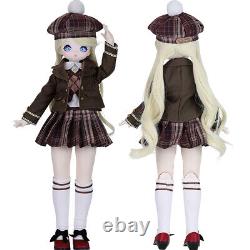 1/4 BJD Doll 16 Inch Cute Girl Doll with Full Set Outfits DIY Toy Gift for Kids