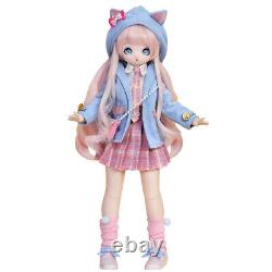 1/4 BJD Doll 16 inch Height Toy with Full Set Clothes Shoes Changeable Eyes Wigs