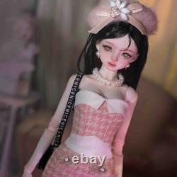 1/4 BJD Doll Ball Joint Doll Resin Little Fragrance Aristocrat Girl Full Set Toy