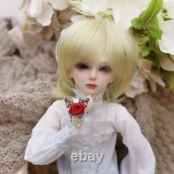1/4 BJD Doll Boy Resin Ball Joint Body Eyes Face Makeup Wig Clothes FULL SET Toy