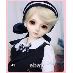 1/4 BJD Doll Boy Resin Head Body Eyes Face Makeup Wig Clothes Shoes Full Set Toy