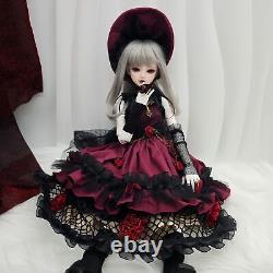 1/4 BJD Doll Girl Resin SD Ball Jointed Doll Full Set Clothes Makeup Toy Gifts