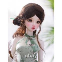 1/4 BJD Doll Girl Resin SD Ball Jointed Dolls New Chinese Clothes Full Set Toy