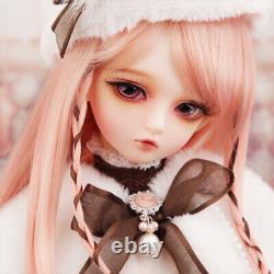 1/4 BJD Doll Lovely Girl Resin Body Toy + Random Eye + Face Makeup Full Set GIFT