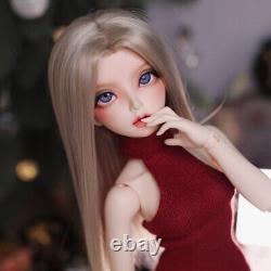 1/4 BJD Doll Minifee Ball Jointed Girl Eyes Makeup Wig Clothes Bare/Full Set Toy