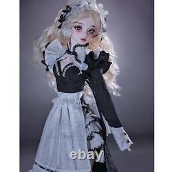 1/4 BJD Doll SD Ball Joint Doll Resin Girl Uniform Cosplay Full Set Toy Handmade