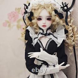 1/4 BJD Doll SD Ball Joint Doll Resin Girl Uniform Cosplay Full Set Toy Handmade