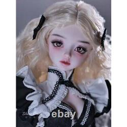 1/4 BJD Doll SD Ball Joint Doll Resin Girl Uniform Cosplay Full Set Toy Handmade