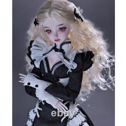 1/4 BJD Doll SD Ball Joint Doll Resin Girl Uniform Cosplay Full Set Toy Handmade