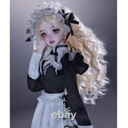 1/4 BJD Doll SD Ball Joint Doll Resin Girl Uniform Cosplay Full Set Toy Handmade