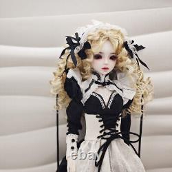 1/4 BJD Doll SD Ball Joint Doll Resin Girl Uniform Cosplay Full Set Toy Handmade