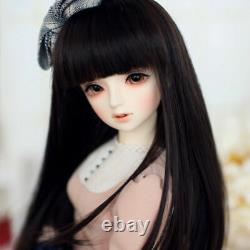 1/4 BJD Doll SD Girl Resin Jointed Body Free Eyes Face Makeup Full Set Toy GIFT