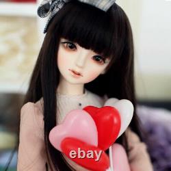 1/4 BJD Doll SD Girl Resin Jointed Body Free Eyes Face Makeup Full Set Toy GIFT