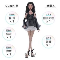 1/4 BJD Doll Supermodel Pretty Girl Resin Female Ball Jointed Body Full Set Toy