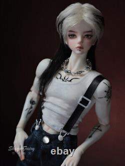 1/4 BJD MSD Ball Jointed Resin Boy Doll Muscle Man Male Tattoo Full Set Toy Gift