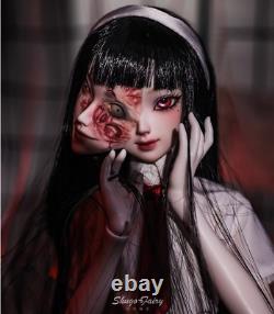 1/4 BJD SD Ball Joint Resin Doll Girl Double-faced Nano Human Ghost Full Set Toy