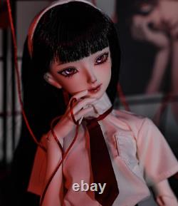 1/4 BJD SD Ball Joint Resin Doll Girl Double-faced Nano Human Ghost Full Set Toy