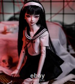 1/4 BJD SD Ball Joint Resin Doll Girl Double-faced Nano Human Ghost Full Set Toy