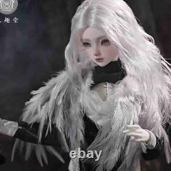 1/4 BJD SD Resin Ball Joint Doll Religious Style Girl Feather Shawl Full Set Toy