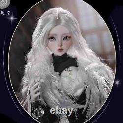 1/4 BJD SD Resin Ball Joint Doll Religious Style Girl Feather Shawl Full Set Toy