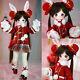1/4 Fashion Doll Toy Full Set Doll And Doll Clothes Dress Shoes Cute Girl Doll