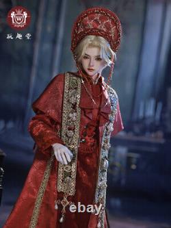 1/4 Feli BJD Doll SD Full Set Clothes Delicate Face Makeup Eyes Pope Boy Man Toy