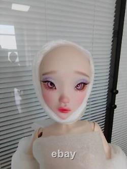 1/4 Full Set BJD Doll Cry Girl Female Resin Ball Jointed Eyes Faceup Mermaid Toy